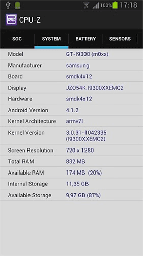 cpu-z 安卓版